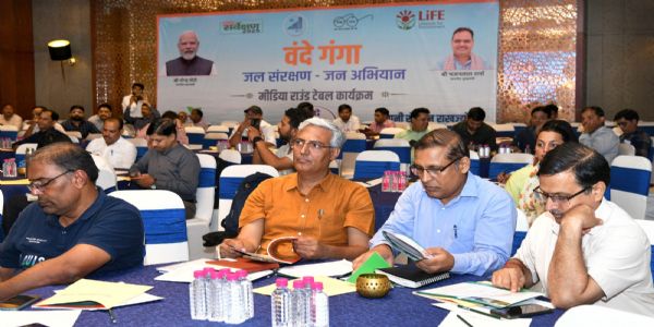 लोकतंत्र के चौथे स्तंभ की अक्षुण्ण भागीदारी से साकार होगी जल संरक्षण की संकल्पना