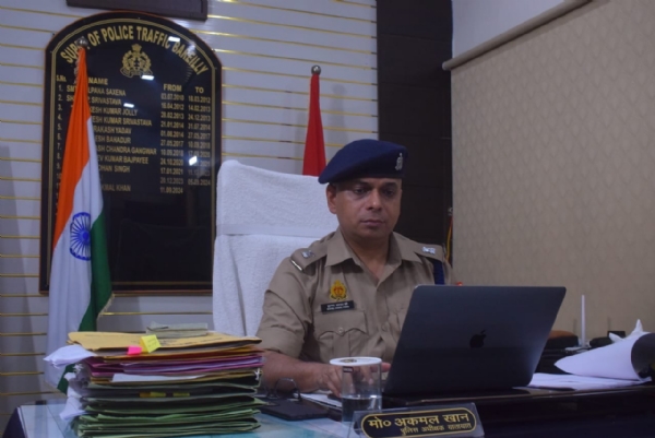 एसपी ट्रैफिक मोहम्मद अकमल खान