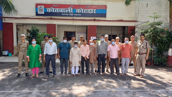 कोटद्वार में गबन के आरोप में गिरफ्तार आरोपी