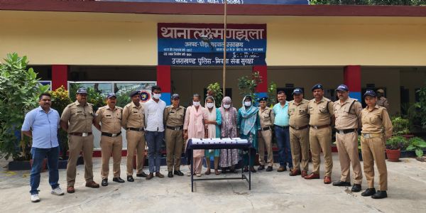 चेन चोरी करने वाले मेवाती गिरोह का पर्दाफाश, पांच गिरफ्तार, सात लाख की चेन बरामद