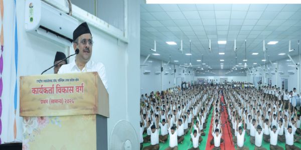 राष्ट्रीय स्वयंसेवक व्यक्ति निर्माण कार्य में लगा है : मुकुल कानिटकर