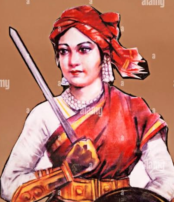 झांसी की रानी लक्ष्मीबाई को दी गई श्रद्धांजलि