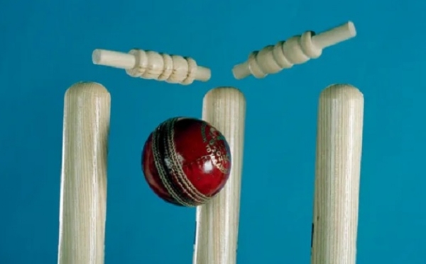 क्रिकेट का प्रतिकात्मक चित्र क्रिकेट का प्रतिकात्मक चित्र
