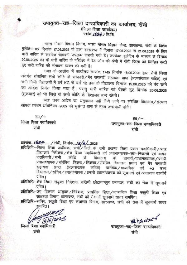 आदेश की कॉपी