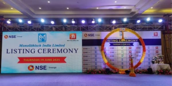 स्टॉक मार्केट में मोनोलिथिक इंडिया की प्रीमियम लिस्टिंग के बाद लगा अपर सर्किट