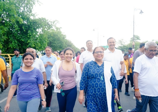 उत्साह, उमंग और अनुशासन के साथ आयोजित हुई योग मैराथन*