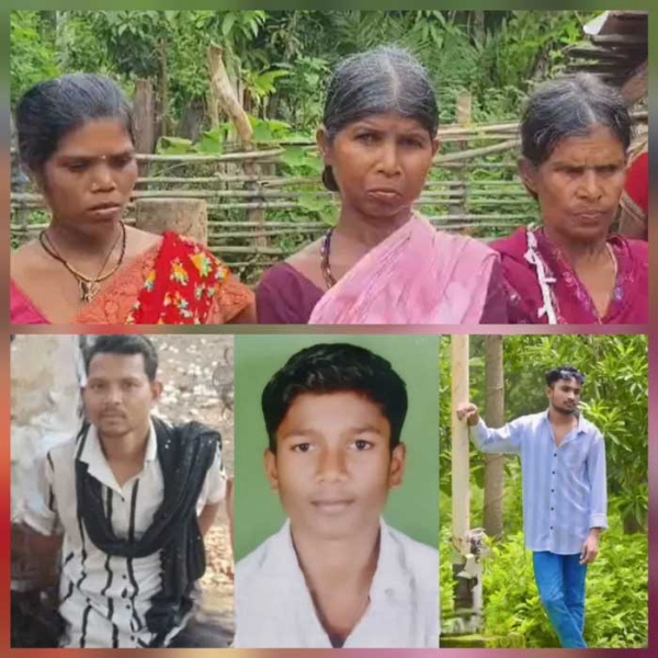 मृतक जूंगू मोडियम, सोमा मोडियम, अनिल मांडवी एवं परिजन
