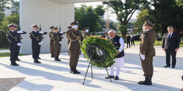 भारतीय प्रधानमंत्री की ऐतिहासिक क्रोएशिया यात्रा