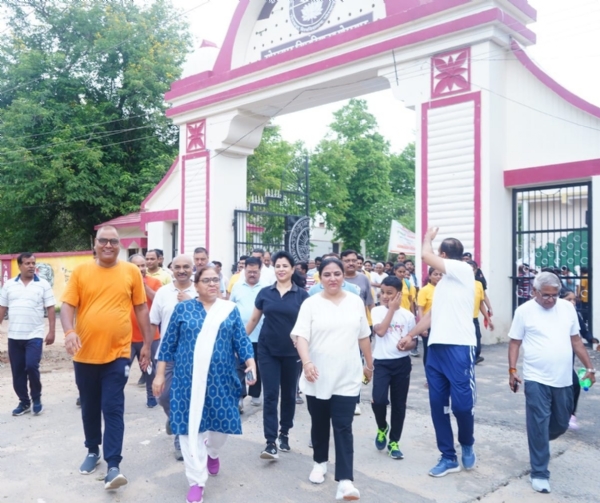 उत्साह, उमंग और अनुशासन के साथ आयोजित हुई योग मैराथन*