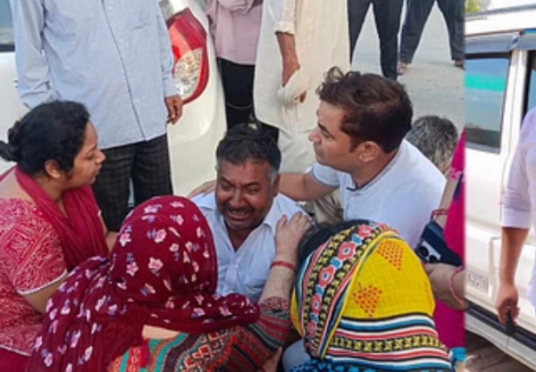 युवक की हत्या के बाद बिलखते परिजन युवक की हत्या के बाद बिलखते परिजन