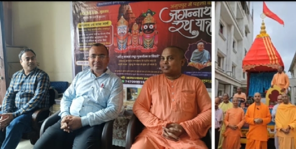 केंद्र के प्रभारी चैतन्य मनोहर दास एवं प्रशांत पांडे ने पत्रकाराें काेे जानकारी देते
