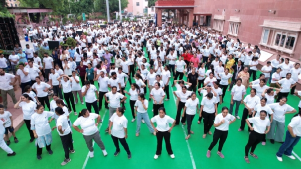 ’योग संगम 2025’’ का जयपुर के जंतर-मंतर पर राष्ट्रीय आयुर्वेद संस्थान करेगा ऐतिहासिक आयोजन