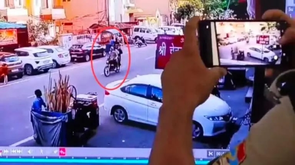 युवक पर गोलीबारी की घटना