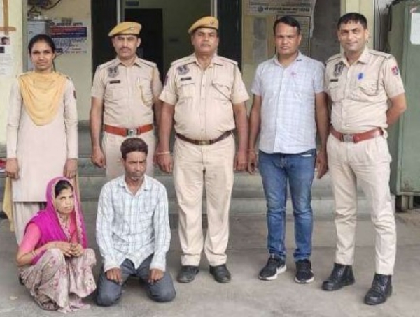 नाबालिग पुत्री की हत्या के आरोप में मां और प्रेमी गिरफ्तार