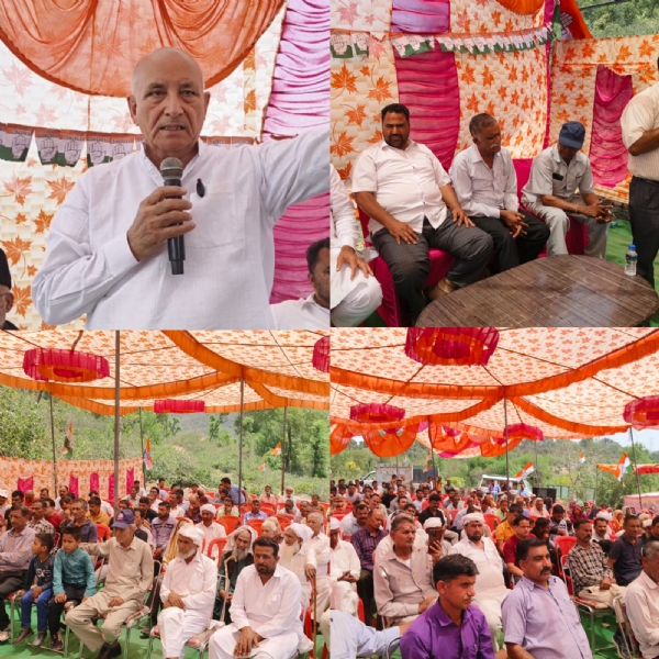 पूर्व विधायक बलवान सिंह ने केंद्र सरकार से जवाबदेही की मांग की, निकाली जय हिंद रैली