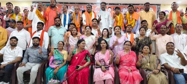 नगर निगम के विजयी प्रत्याशी