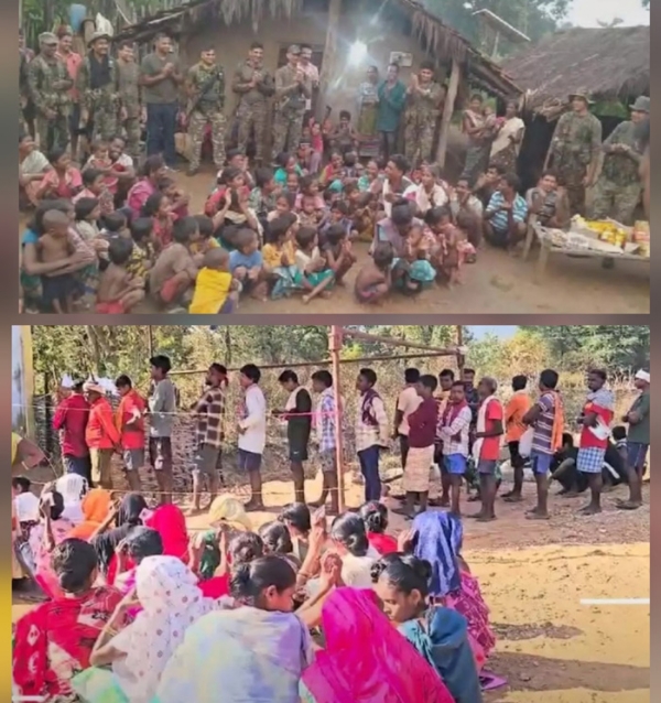 नक्सल मुक्त केरलपेंडा ग्राम पंचायत के ग्रामीण