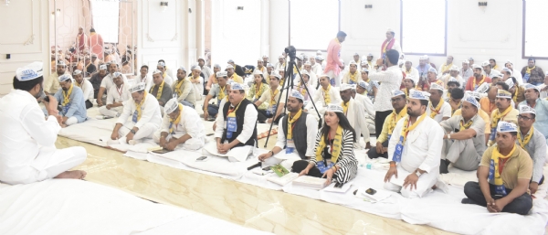 कार्यकर्ता शिविर में आप कार्यकर्ता