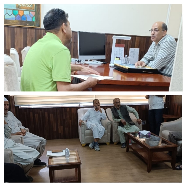 जम्मू-कश्मीर कांट्रैक्टर्स कोऑर्डिनेशन कमेटी ने ठेकेदारों की समस्याओं को उठाया