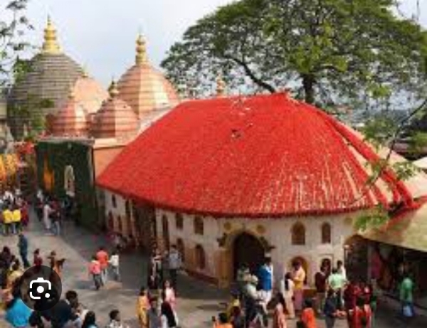 कामाख्या मंदिर।