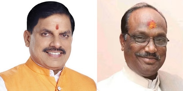मुख्यमंत्री डॉ. मोहन यादव और केन्द्रीय मंत्री दुर्गादास उइके (फाइल फोटो)