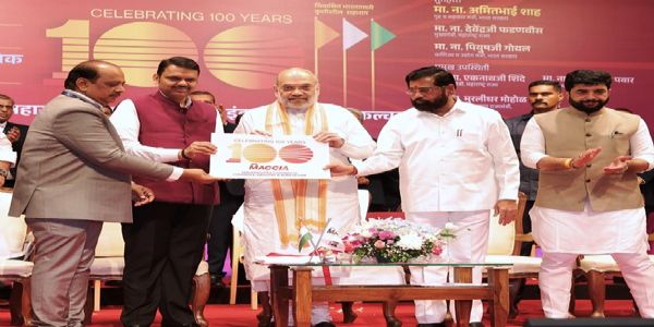 केन्द्रीय गृह मंत्री अमित शाह शुक्रवार को मुंबई में एमएसीसीआईए के कार्यक्रम में