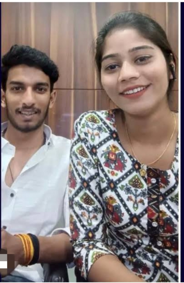 सोनम रघुवंशी और राज कुशवाहा। सोनम रघुवंशी और राज कुशवाहा।