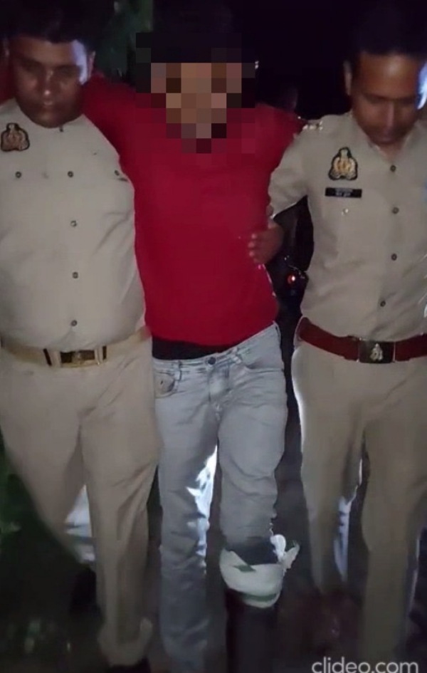पुलिस मुठभेड़ में घायल बदमाश प्रमोद उर्फ पकौड़ी