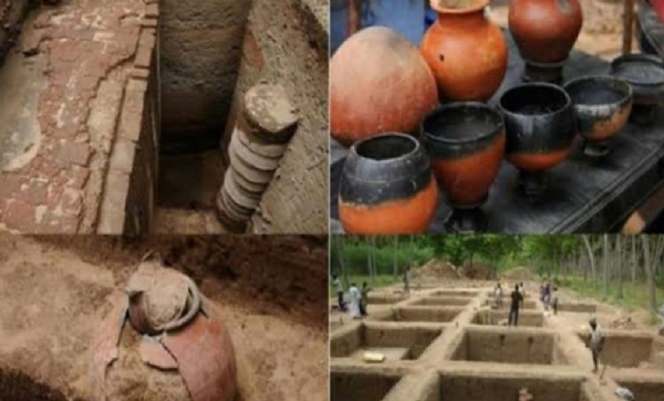 किलाड़ी की खुदाई में मिले पुरावशेष