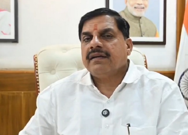 मुख्यमंत्री के वीडियो संदेश से ली गई तस्वीर