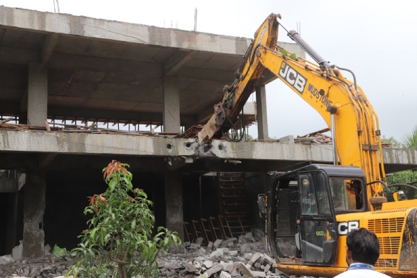 73 illegal construction demolished in 5 Day