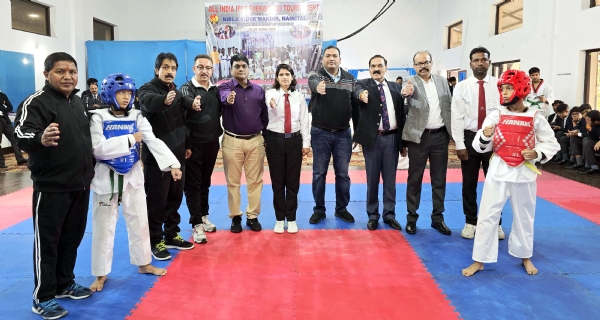 बिड़ला विद्या मंदिर में दो दिवसीय अखिल भारतीय आईपीएससी ताइक्वांडो प्रतियोगिता-2025 का शुभारंभ।