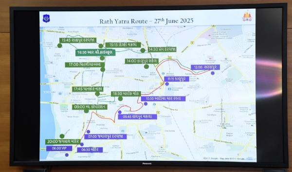 गांधीनगर में उच्च स्तरीय बैठक गांधीनगर में उच्च स्तरीय बैठक