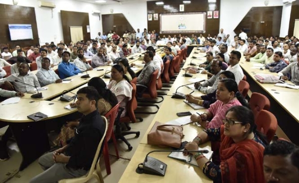 ई-ऑफिस संचालन हेतु दिया गया प्रशिक्षण