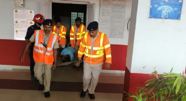 कोकराझार स्टेशन पर पटरी से ट्रेन उतरने एवं अग्निकांड की स्थिति को लेकर संयुक्त मॉक ड्रिल आयोजित।