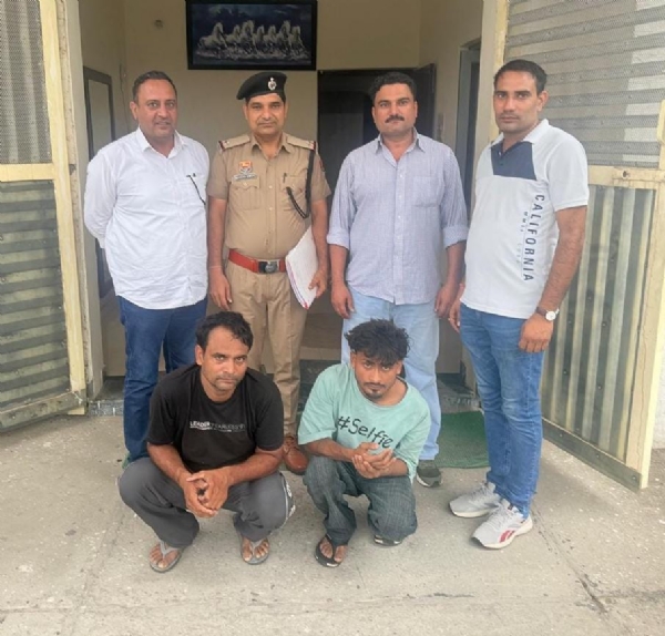 पुलिस हिरासत में लूट के आरोपी