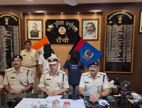 एसएसपी प्रेस कांफ्रेंस की तस्वीर