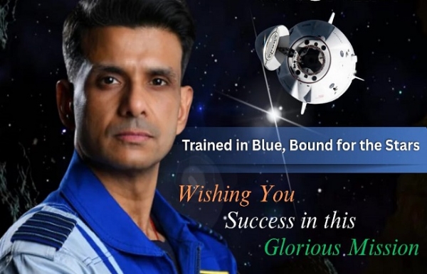 भारतीय वायु सेना के ग्रुप कैप्टन शुभांशु शुक्ला भारतीय वायु सेना के ग्रुप कैप्टन शुभांशु शुक्ला