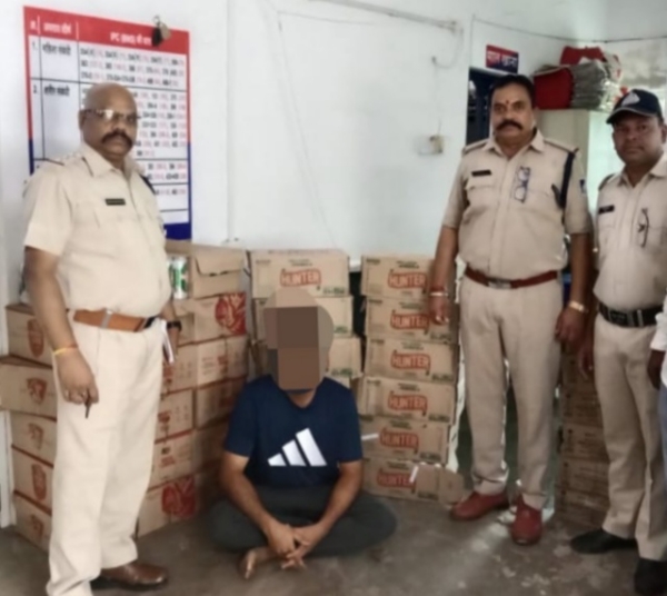 बरामद शराब