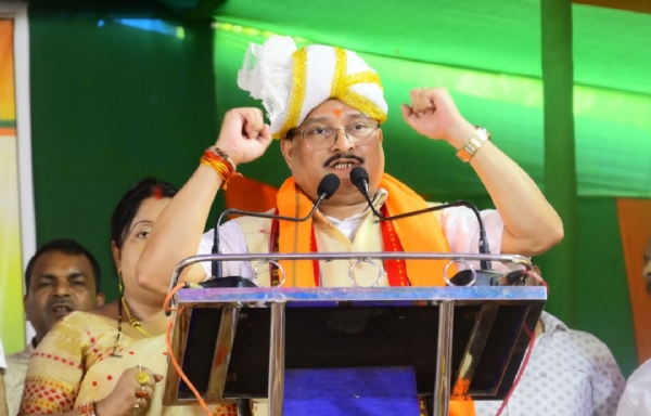 प्रदेश भाजपा अध्यक्ष दिलीप सैकिया। प्रदेश भाजपा अध्यक्ष दिलीप सैकिया।