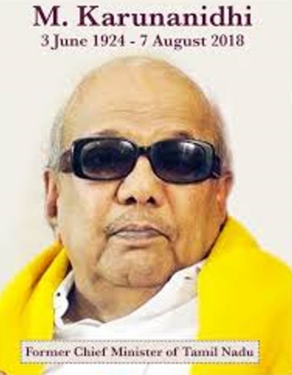 Tamil Nadu CM Pays Rich Tributes to Karunanidhi on His Birth Anniversary