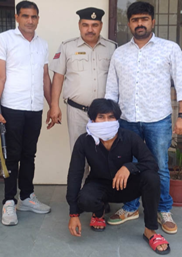 सोनीपत: अवैध  हथियार तस्करी ममाले में गिरफ्तार आरोपी