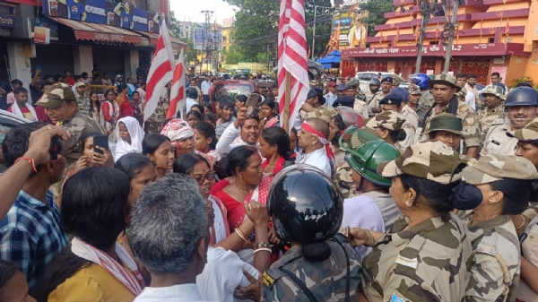झारखंड बंद में रांची की तस्वीर