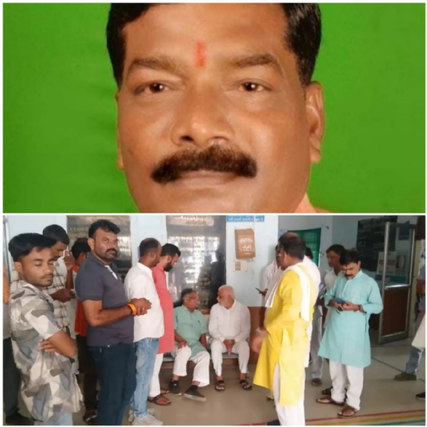 पूर्व जिला महामंत्री की कार में हार्ट अटैक आने से मौत