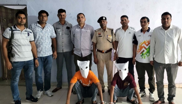 छात्र सुरेन्द्र के हत्यारोपी मोहित व दिपांशु पुलिस गिरफ्त में।