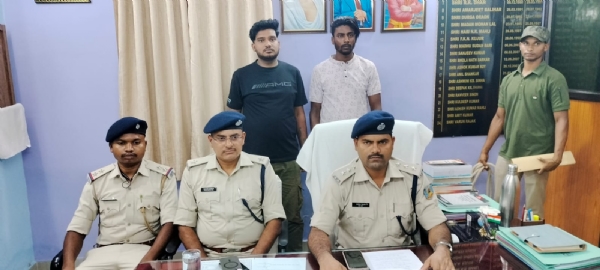 मारपीट और फायरिंग मामले के दो आरोपितों को पुलिस ने किया गिरफ्तार