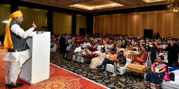 राजयपाल हरिभाऊ बागड़ेवर्ल्ड एनवायरमेंट डे समिट 2025 में