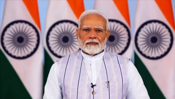 प्रधानमंत्री नरेन्द्र मोदी मंगलवार को वीडियो कॉन्फ्रेंसिंग के जरिए जिनेवा में आयोजित विश्व स्वास्थ्य सभा के 78वें सत्र को संबोधित करते हुए प्रधानमंत्री नरेन्द्र मोदी मंगलवार को वीडियो कॉन्फ्रेंसिंग के जरिए जिनेवा में आयोजित विश्व स्वास्थ्य सभा के 78वें सत्र को संबोधित करते हुए