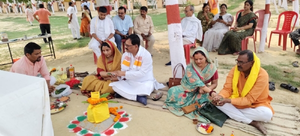 राष्ट्र सेविका समिति पूर्वी उत्तर प्रदेश क्षेत्र (गोरक्ष व काशी प्रांत) के प्रवेश/प्रबोध वर्ग का हुआ शुभारंभ