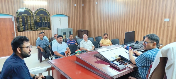A review meeting was held regarding the preparations for Eid
